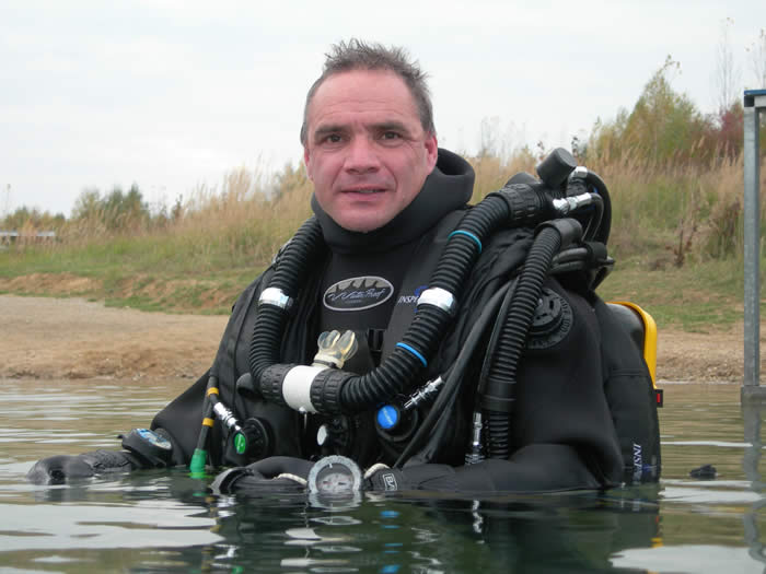 laatste duik op 40 meter