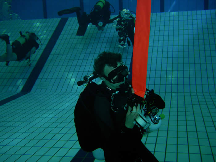 Advanced Nitrox confined sessie 