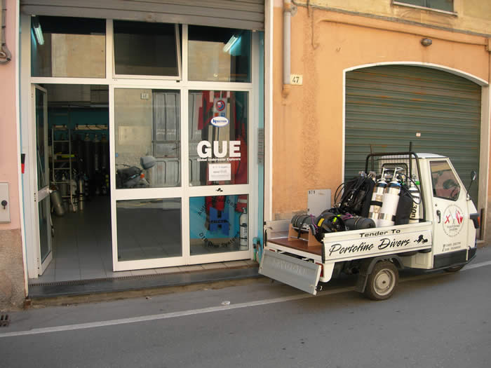 Portofino divers