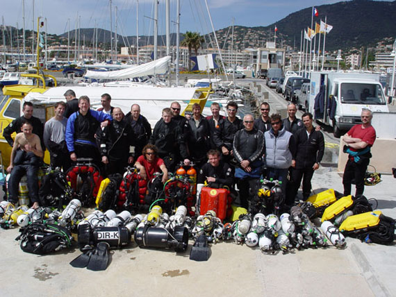 Instructeur stage mei 2005 - Cavalaire sur Mer